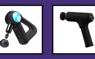 Should an athlete use a massage gun before or after a run?